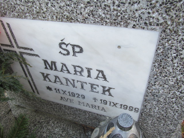 Maria Kantek 1929 Jedlina Zdrój - Grobonet - Wyszukiwarka osób pochowanych